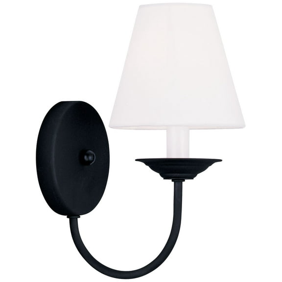 Livex Lighting Mendham Wall Sconce in Black