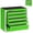 Green, variant on Mini Tool Box 8.6"W X 4.6"D, ortable 5-Drawer Micro Steel Stackable Toolbox with Liner, White Cute Tool Case for Small Tools arts Storage, Home DIY