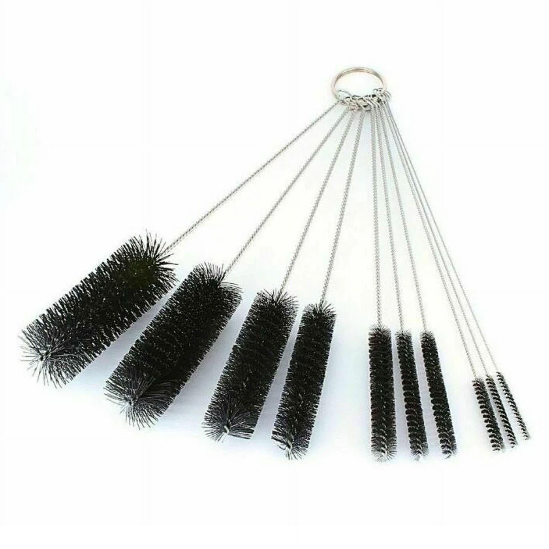 10Pack Lab Brush For Pipe Cleaner/Test Tube/Glassware/Bottle/Tubing Fluva F