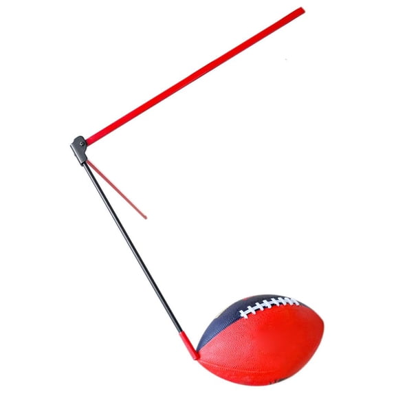 Lerpwige Portable Football Kicking Stand With Lightweight Aluminum Frame For Easy Transport