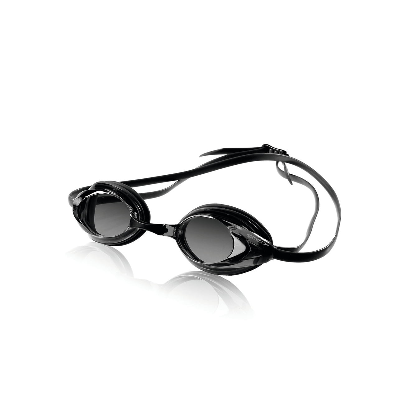 Speedo Vanquisher OPTICAL COMPETITIVE Swim Goggles 1.50 Smoke NEW 