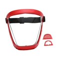 thumbnail image 4 of Máscara de protección facial Equipo de protección facial Trabajo Cubierta facial completa para trabajo Esmerilado Tela filtrante roja 1, 4 of 7