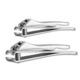 thumbnail image 1 of Nail Nippers Stainless Steel Manicure Life L Silver Foldable 1Pcs, 1 of 5