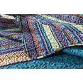 thumbnail image 4 of MarCielo 3-Piece Bohemian Lightweight Quilt Set Rustic Lodge Cabin Quilt Quilted Bedspread Printed Quilt Bedding Throw Blanket Coverlet Lightweight Bedspread Queen Size BY011, 4 of 7