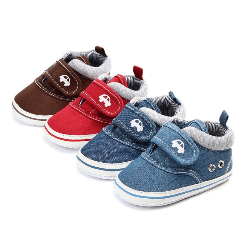 Casual Baby Boys Girls Shoes Classic Infant Newborn Baby First Walkers Sports Sneakers Shoes Prewalkers - image 2 of 6