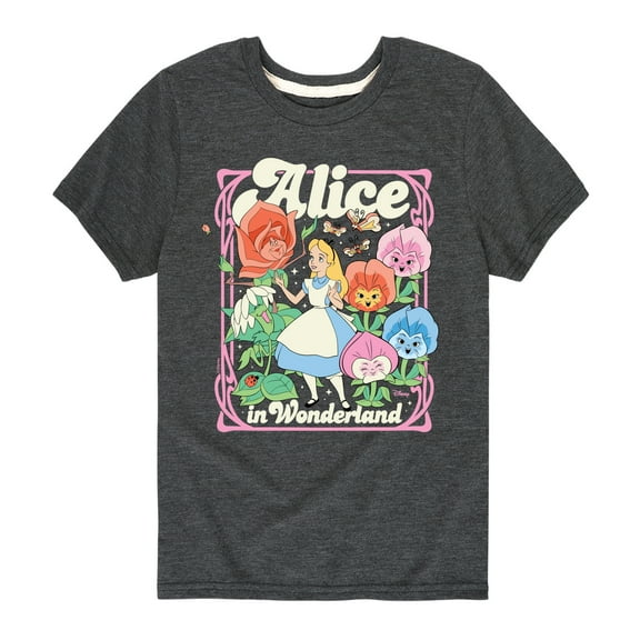Disney - Alice In Wonderland - Alice Pastel - Toddler & Youth Short Sleeve Graphic T-Shirt