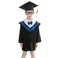 thumbnail image 6 of MZXELPRJD Graduation Cap and Gown 2025 Toddler Girls Boys Kindergarten Graduation Gown Cap Set with Tassel Baby Graduation Dress Gown with Hat 2pcs Set, 6 of 9