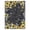 Black, variant on FairOnly 2'x6'Sunflower & Insects Runner Rug for Kitchen Hallway Stain Resistant Machine Washable Non Slip Mat for Entryway Laundry Bathroom,Green
