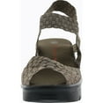 thumbnail image 3 of Bernie Mev Womens Fame Woven Sandals, 3 of 4