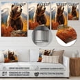 thumbnail image 4 of Designart "Majestic Canadian Wildlife I" Animals Metal Wall Art Prints, 4 of 5