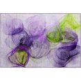 thumbnail image 2 of Addison Rugs Mayfield Washable Transitional Organic Purple Rectangle Rug, 1'8" x 2'6", 2 of 5