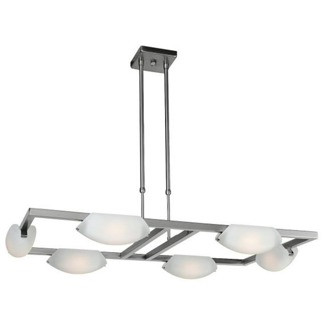Access Lighting 63962-MC-FST Chandelier Réglable en Lumière Nido 6 - chrome Mat