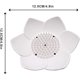 thumbnail image 3 of 1 Pices (blanc) Porte-savon Lotus, Porte-savon En Silicone Lotus, Bote Savon Lotus Confort, Pour Salle De Bain, Cuisine, Salle De Douche, Buander, 3 of 5
