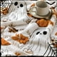 thumbnail image 5 of Manta de Franela con Fantasma Bohemio Adorable para Halloween, Manta de Calabaza Otoñal para Sofá Cama, Decoración para Fiestas, 5 of 7