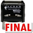 thumbnail image 1 of Self-Inking Final Stamp with Burgundy Ink, 1 of 4