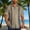 Khaki, variant on Mens Casual Shirts Extend Size Tropical Tops Hawaiian Button Down Tops for Travel