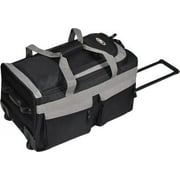 Everest Luggage Rolling Duffel Bag, Black, One Size