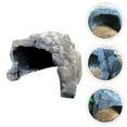 thumbnail image 4 of MasteelfCA 1Pc Reptile Hiding Cave Landscape Cave Adornment Decorative Hideout Random Color, 4 of 7