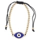 thumbnail image 1 of Pulsera Cuerda Pulsera con cuentas Pulsera bohemia de ojos azules turcos Pulsera de hilo Mejor en su clase Jadeshay A, 1 of 8