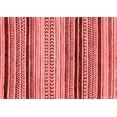 thumbnail image 1 of Ahgly Company Indoor Rectangle Abstract Red Modern Area Rugs, 2' x 5', 1 of 4