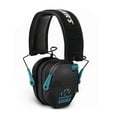 thumbnail image 1 of Walker's Razor Slim Shooter Teal Electronic Folding Hearing Protection Earmuffs, 1 of 6