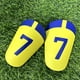thumbnail image 5 of 1 par de mini espinilleras de fútbol, protector de piernas, resistente al desgaste, amortiguador, protector de piernas, tabla de caña para entrenamiento de fútbol, 5 of 5