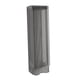 thumbnail image 5 of Caja de almacenamiento para extracción de calcetines con tapa abierta, accesorio para montaje en pared. Gris, 5 of 9