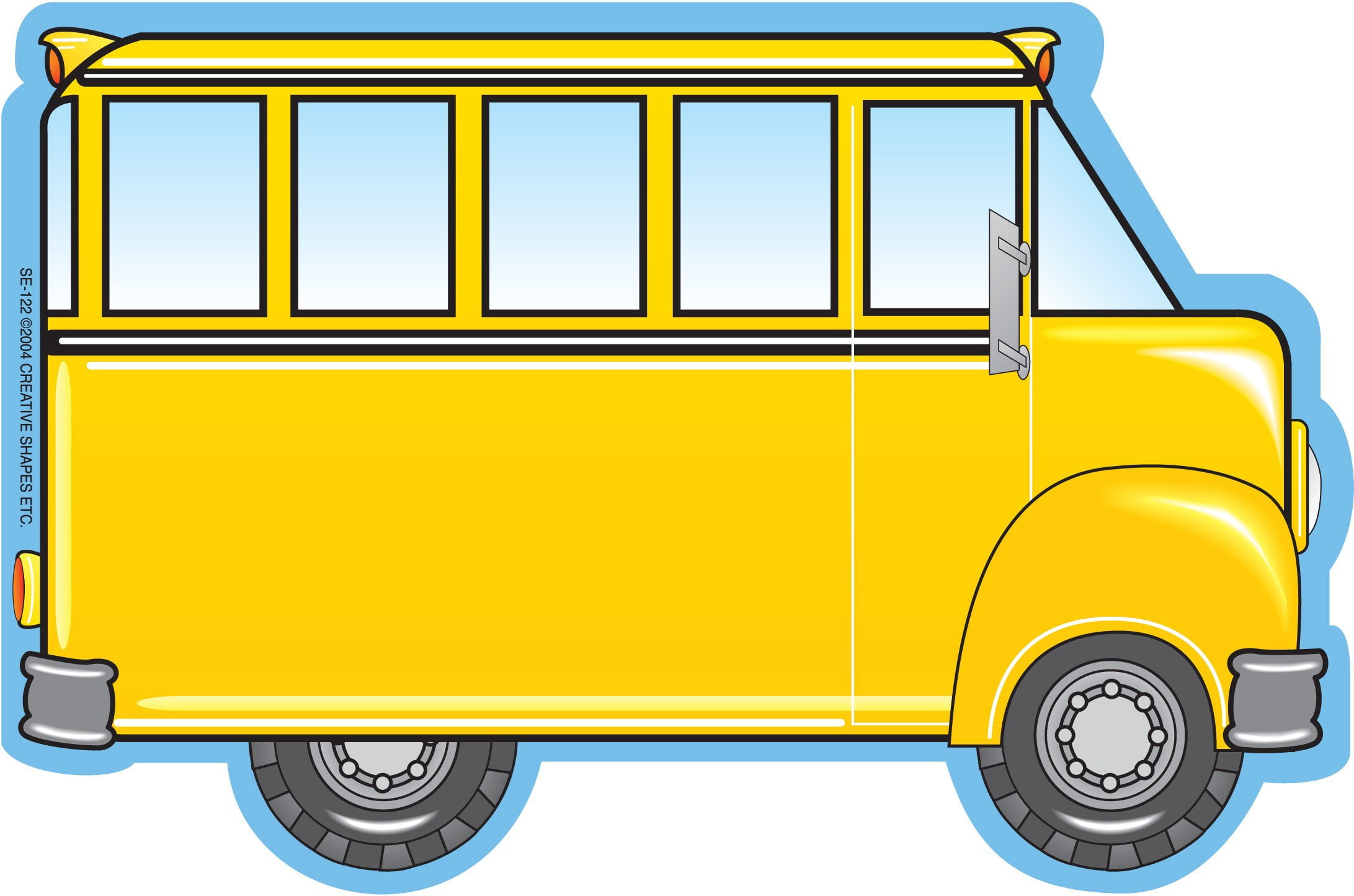 Large Notepad - School Bus