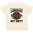 thumbnail image 3 of Inktastic Motocross Dirt Biking Got Dirt Boys or Girls Toddler T-Shirt, 3 of 5