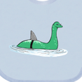 thumbnail image 4 of Inktastic Nessie Shark Boys or Girls Baby Bib, 4 of 4