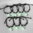 thumbnail image 2 of Pulsera luminosa con letras en inglés, tu nombre, estudiante, estilo coreano, pulsera de la amistad para novias, pulsera para parejas, 2 of 6