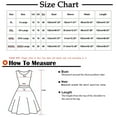 thumbnail image 3 of Fengqque Plus Size Women's Summer Dresses Loose Fit Flowing Pleats Bohemian Elegant Girls Doll Dresses Sunny Beach Party Loose Casual Round-Neck Solid Short Sleeve Mid-Length Sleeve Size Dress, 3 of 8