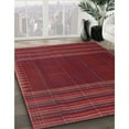 thumbnail image 3 of Ahgly Company Machine Washable Indoor Rectangle Contemporary Red Area Rugs, 8' x 10', 3 of 7