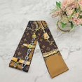 thumbnail image 1 of New Tarot Lv Chic Scarf Spring And Autumn Headband Korean Wild Tie Bag Handle Ribbon Aesap, 1 of 4
