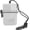 Transparent Gray, variant on Plastic Diving Seal Box Transparent Portable Kayak Watertight Storage, with Rope Hook for Phone Camera Surfing Canoe