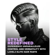 L3 - Level 3 Paste - Long-Lasting Hold - Improves Strength and Volume of Hair - Protects Against Hair Damage - Level Three Men Styling Product (150 ML, Paste)