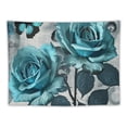 thumbnail image 5 of Orinice Blue Roses Butterflies Gothic Art Tapestry Wall Hanging Unique Style for Home Decor Living Room Bedroom 40x60inch, 5 of 6