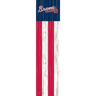 Atlanta Braves Flags - Atlanta Braves Flagpole Flags - Atlanta Braves MLB  44 x 28 Vertical Outdoor Pole Flag