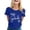 #3-Blue, variant on Bride & Bridesmaid Shirts, Team Bride T-Shirts for Women, Bride Squad Party Outfits L