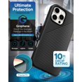 thumbnail image 4 of Funda ZAGG Luxe Snap para iPhone 16 Pro Max con MagSafe negra, 4 of 7