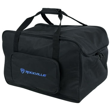 Rockville TB10 v2 Padded Speaker Bag Carry Case For 10" DJ PA Speakers Stand