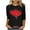 A104 Black, variant on Cadancy Valentines Womens Tops Love Heart Graphic 3/4 Sleeve Crew Neck Tunic Blouses Pullover Cute Funny Casual Loose Tee Shirts Trendy Vintage Outfits