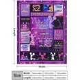 thumbnail image 2 of Cheerleader Throw Blanket Cheerleading Blanket Gift for Girls Daughter Sofa Couch All Season Blanket Birthday Gifts 50×40, 2 of 6
