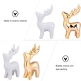thumbnail image 2 of MasteelfCA 2pcs Elk Jewelry Display Stand Ceramic Art Earring Necklace Display Holder, 2 of 8