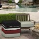 thumbnail image 5 of Arden Selections ProFoam Essentials Outdoor Deep Seat Cushion 24 x 24, Light Grey, 5 of 5