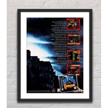 POSTER Castlevania Symphony Of The Night PS1 Poster-24x36-UNFRAMED