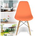 thumbnail image 4 of Set De 4 Sillas Eames Modernas Color Naranja Original Bellair, 4 of 7