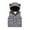 Grey, variant on Toddler Puffer Vest Toddler Boys Girls Winter Vest Bear Ear Cute Jackets Sleeveless Windproof Down Jacket Winter Warm Outerwear for Little Boys 1-2 Years