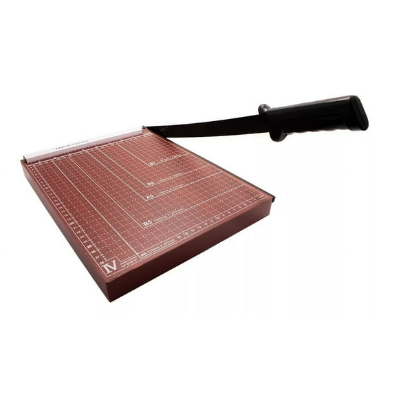 Guillotina Madera Carta Cortador Afilado Papel Foto Tarjeta