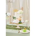 thumbnail image 2 of Flores artificiales Serwalin White Peony para decoración de bodas, 2 of 8
